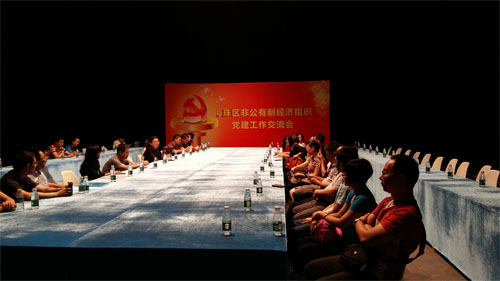 我司黨支部書記出席海珠區(qū)非公有制經(jīng)濟組織黨建工作交流會