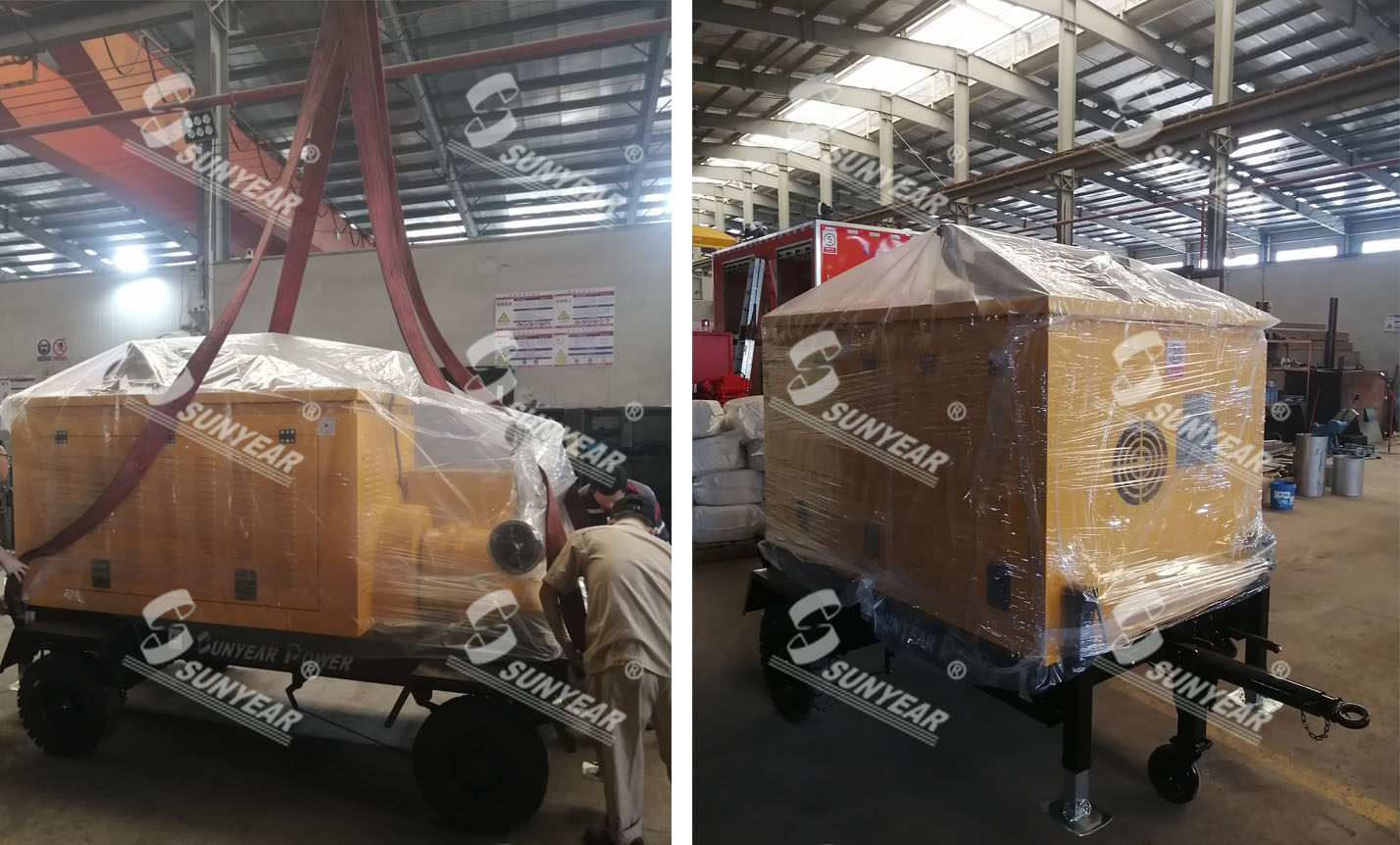 搶險救災(zāi)專用柴油機(jī)移動泵車順利發(fā)貨！！！